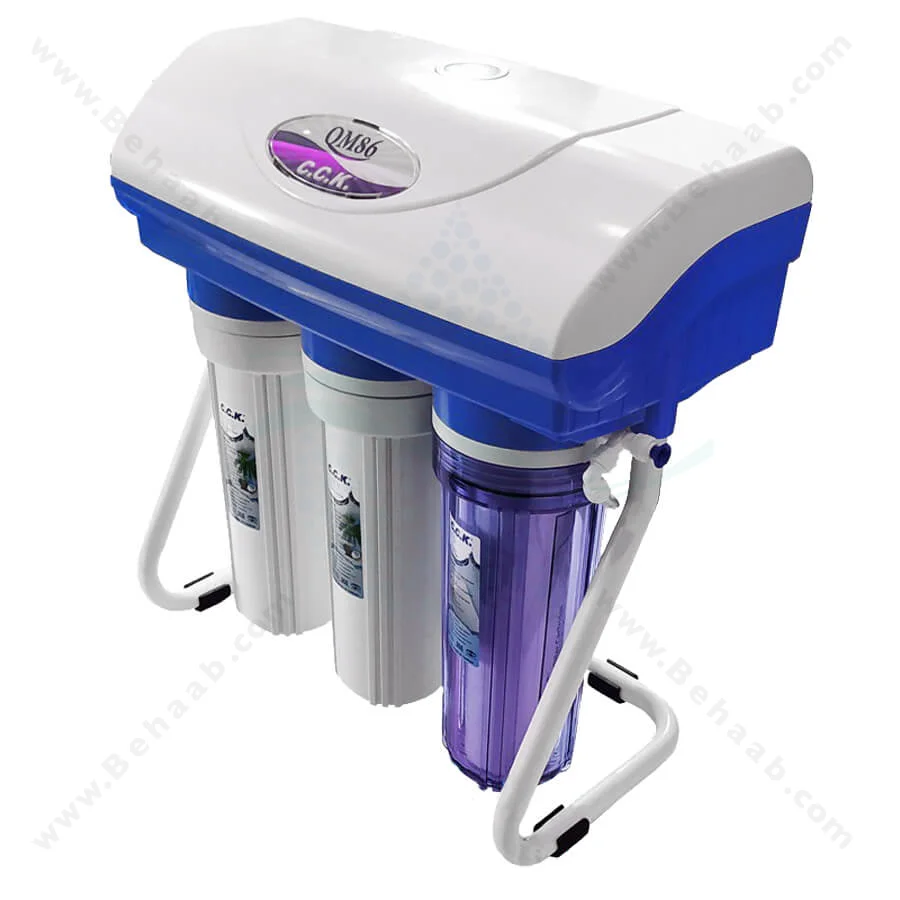 دستگاه تصفیه آب سی سی کا مدل QM86 - CCK QM86 Home Reverse Osmosis System
