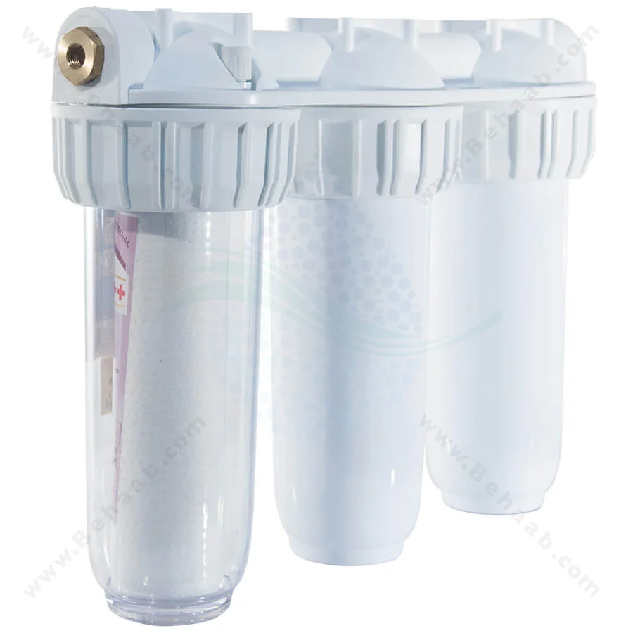 تصفیه آب سه مرحله سوفیلتر - Sou Filter 3 Stages Water Filtration System