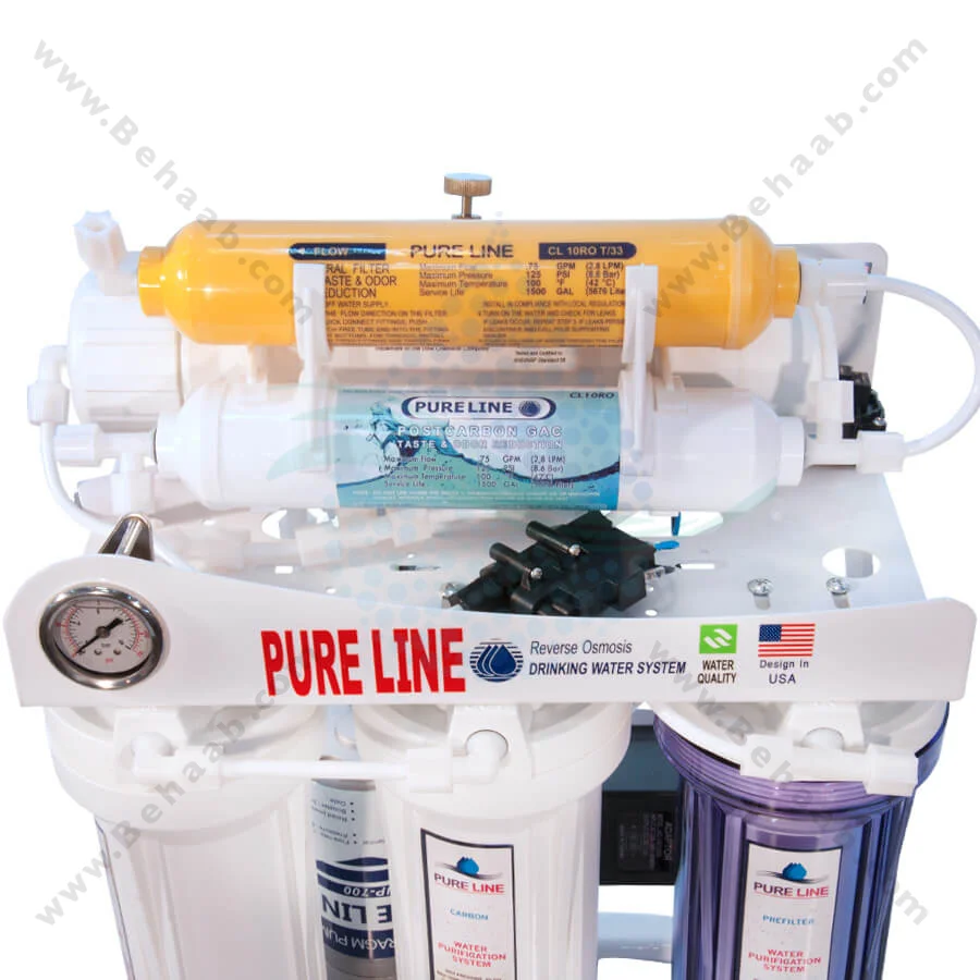 دستگاه تصفیه آب پیورلاین 6 مرحله PL-01 - PURE LINE PL-01 6Stage RO Water Purification System