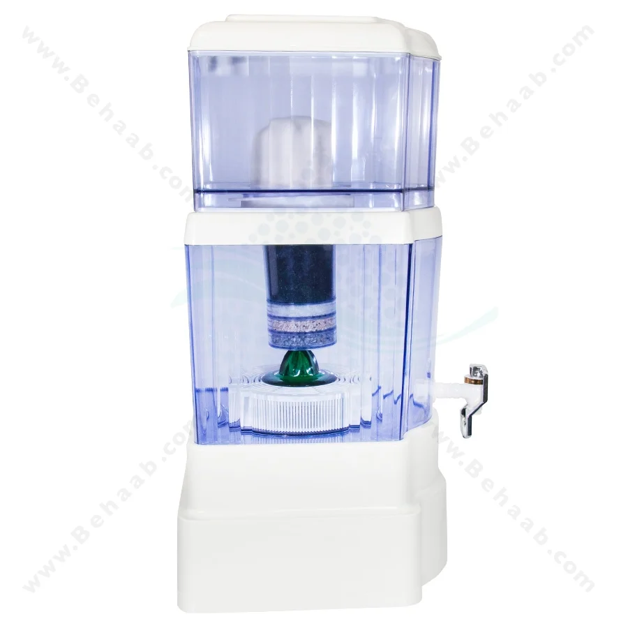 تصفیه آب کلمنی 20 لیتری آکوا کریستال - Countertop Water Filtration 20 Liter AQUA CRYSTAL