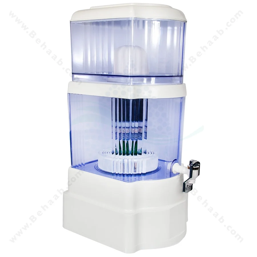تصفیه آب کلمنی 20 لیتری آکوا کریستال - Countertop Water Filtration 20 Liter AQUA CRYSTAL