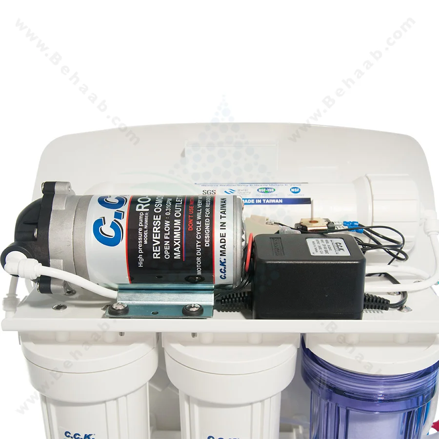 دستگاه تصفیه آب سی سی کا 6 مرحله QM-72 - CCK QM-72 6Stage RO Water Purification System