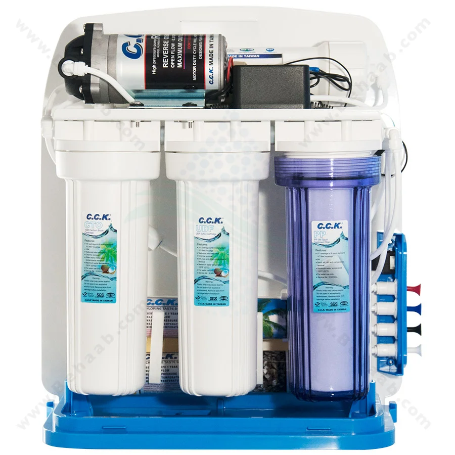 دستگاه تصفیه آب سی سی کا 6 مرحله QM-72 - CCK QM-72 6Stage RO Water Purification System