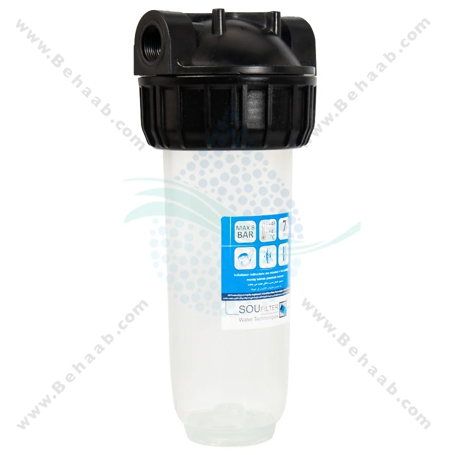 رسوب گیر کولر آبی با فیلتر سرامیک و پلی فسفات 10 اینچ - Anti Scaling Swamp Water Filter Cooler with Ceramic and Polyphosphate 10 Inch