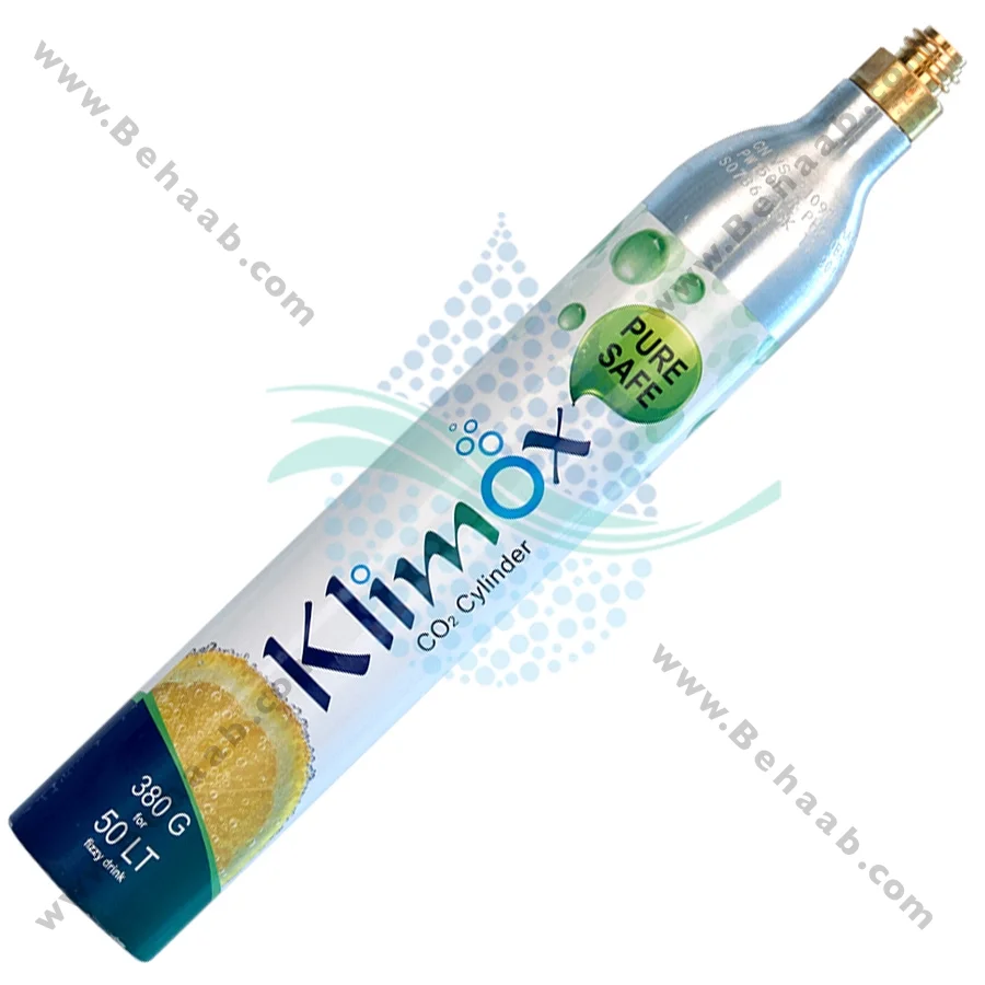 کپسول گاز سودا ساز کلایموکس - Klimox CO2 Gas Cylinders for Sparkling Water Makers