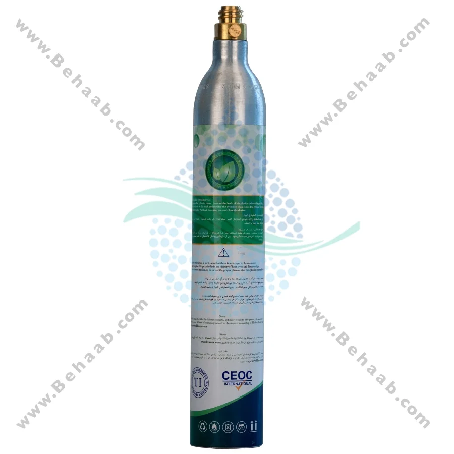 کپسول گاز سودا ساز کلایموکس - Klimox CO2 Gas Cylinders for Sparkling Water Makers