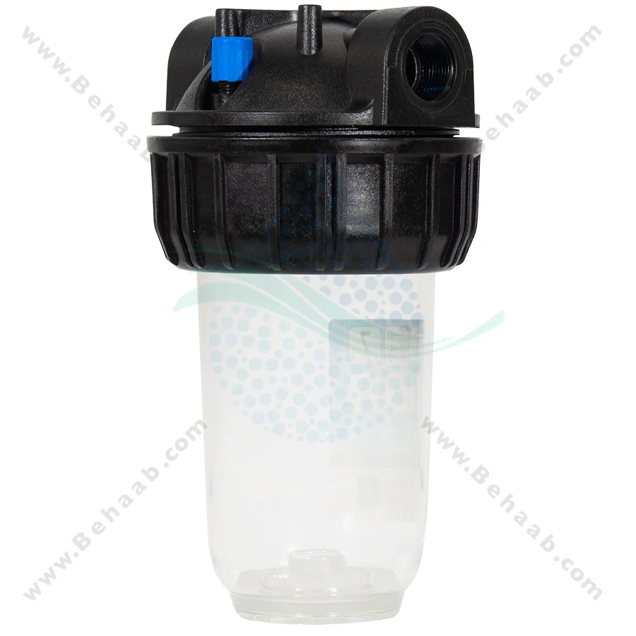 رسوب گیر کولر آبی با فیلتر الیاف و پلی فسفات 7 اینچ - Anti Scaling Swamp Water Filter cooler with PP and Polyphosphate