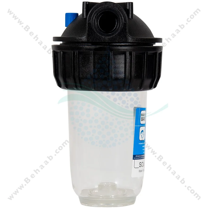 رسوب گیر کولر آبی با فیلتر الیاف و پلی فسفات 7 اینچ - Anti Scaling Swamp Water Filter cooler with PP and Polyphosphate