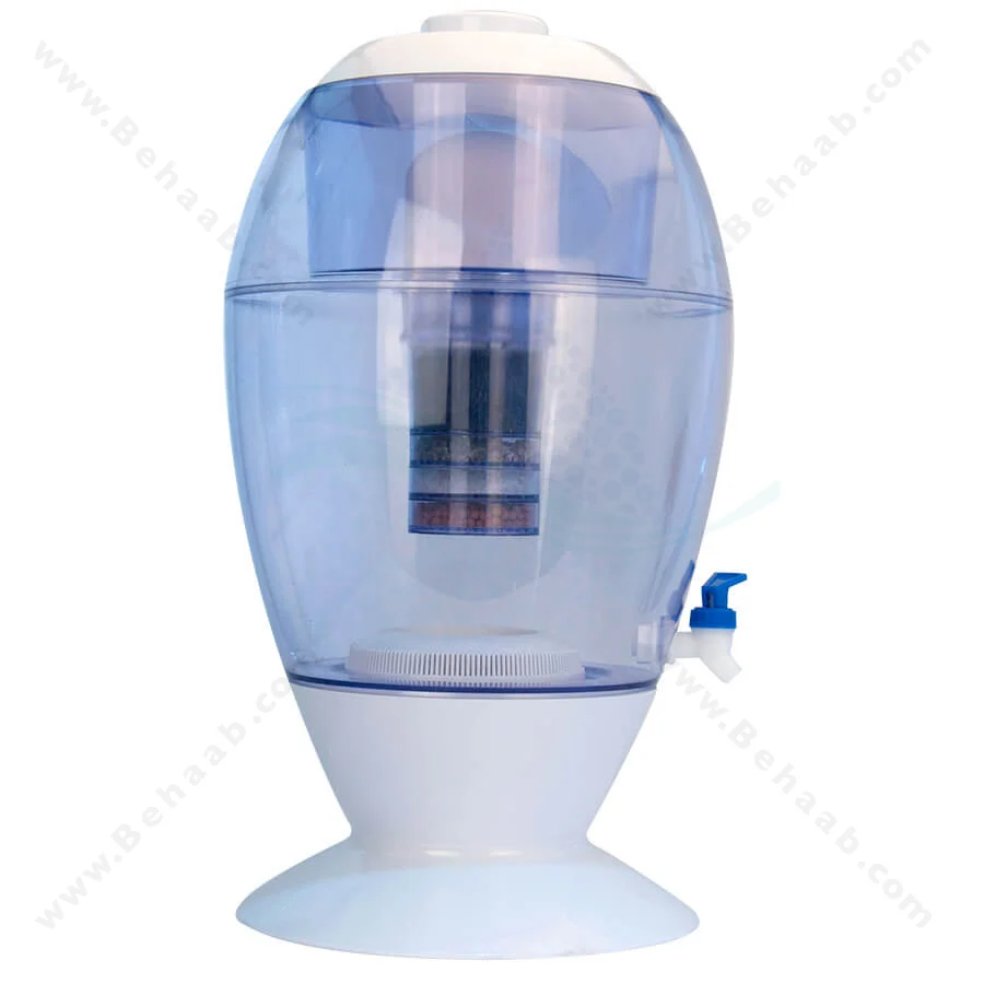 تصفیه آب کلمنی 16 لیتری خمره ای - Countertop Water Filtration16L KH