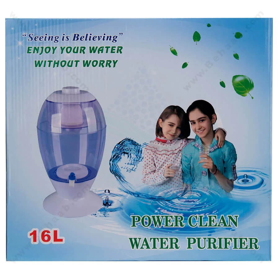تصفیه آب کلمنی 16 لیتری خمره ای - Countertop Water Filtration16L KH