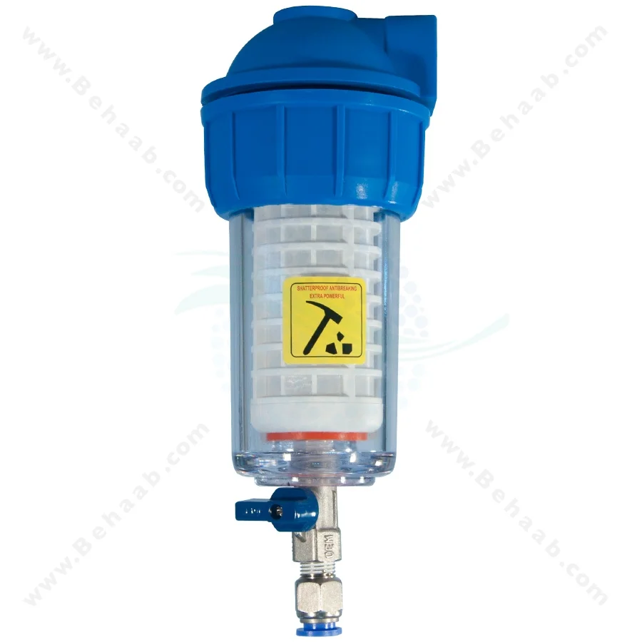 فیلتر توری پکیج و آبگرمکن مدل L سوفیلتر - Net Filter for purifier Water heater Soufilter