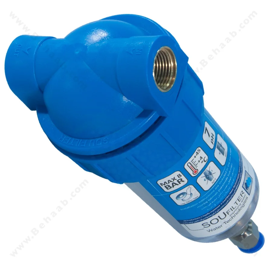 فیلتر توری پکیج و آبگرمکن سوفیلتر - Net Filter for purifier Water heater Soufilter