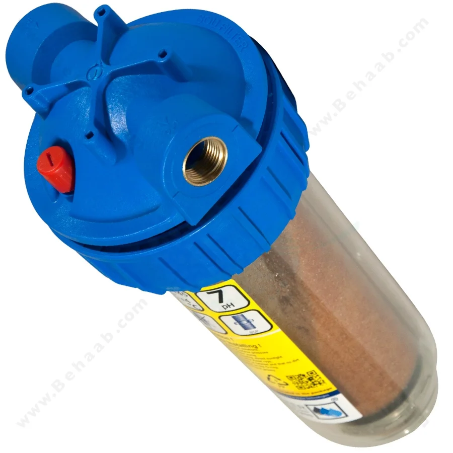 رسوب گیر کولر آبی با فیلتر رزین 10 اینچ - Anti Scaling Swamp Water Filter cooler with Resin 10 inch
