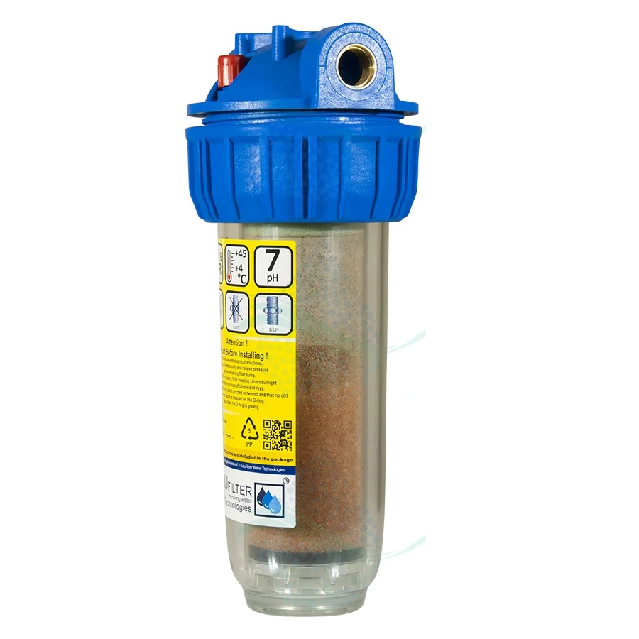 رسوب گیر کولر آبی با فیلتر رزین 10 اینچ - Anti Scaling Swamp Water Filter cooler with Resin 10 inch