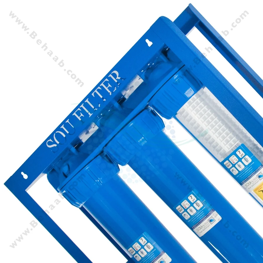 پیش تصفیه آب WHF29 توری پلی استر الیاف - Whole House Well Water Filtration System Model WHF29 with NET - PS - PP Water Filter
