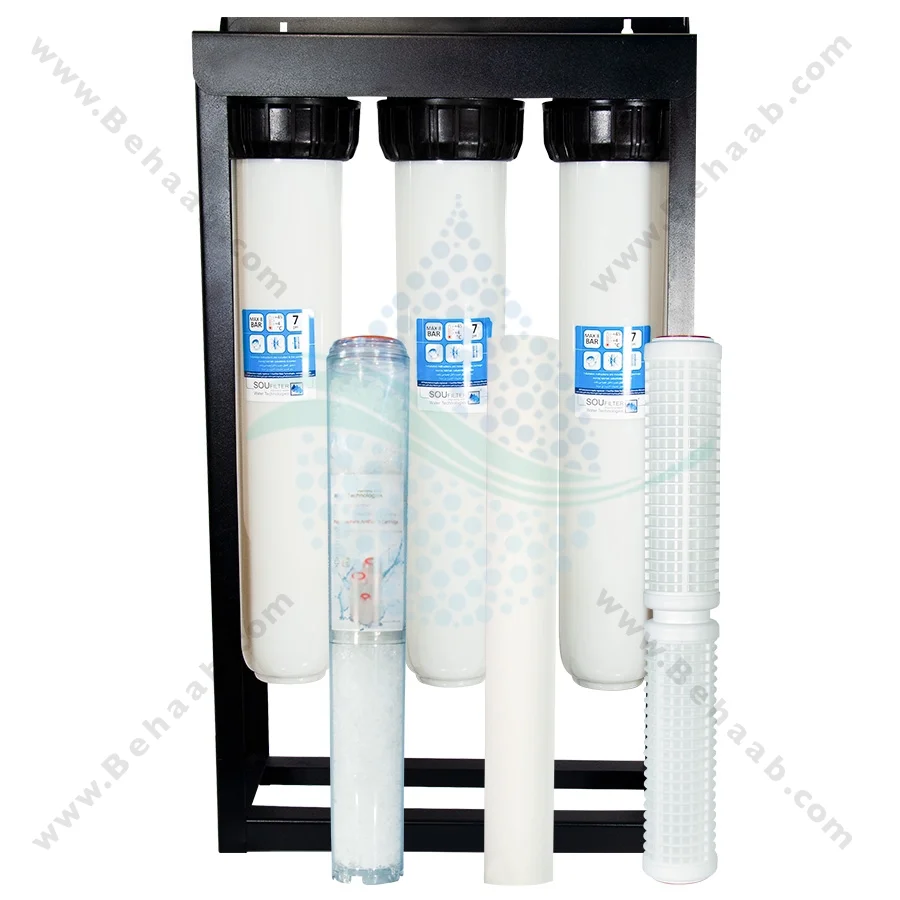 پیش تصفیه آب WHF30 توری الیاف پلی فسفات - Anti Scale Filter Polyphosphate with Model WHF30 NET - PP - PO Water Filter