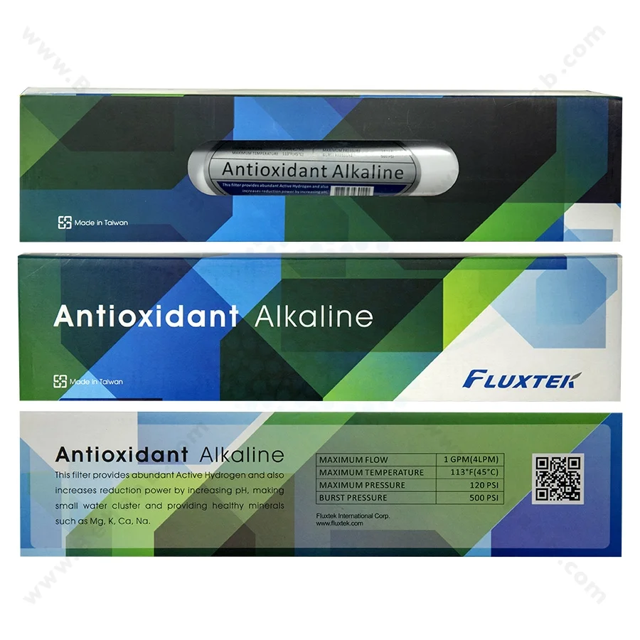 فیلتر قلیایی فلکستک Antioxidant - Home Alkaline Filter Fluxtek Antioxidant