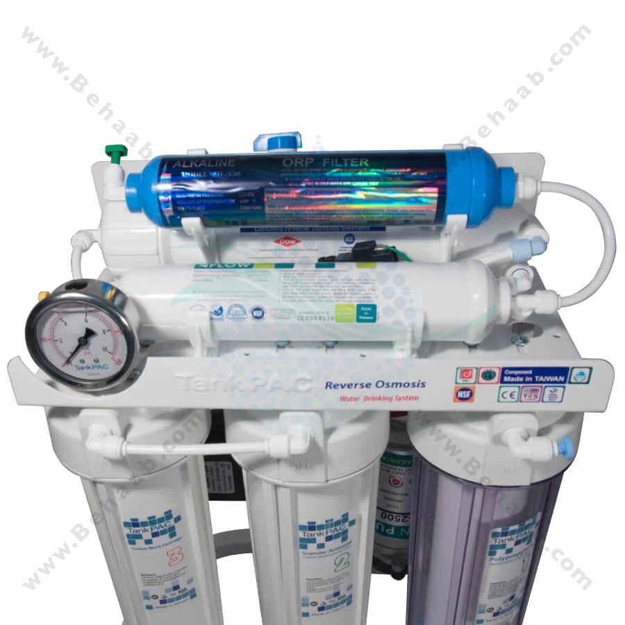 دستگاه تصفیه آب تانک پک 6 مرحله قلیایی - TankPAC 6Stage RO Water Purification System