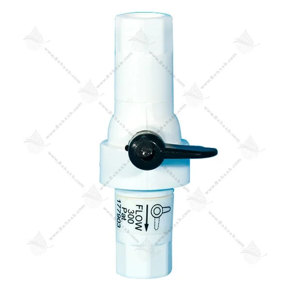محدود کننده فاضلاب 300 سی سی با شیر تنظیم - 300cc Flow Restrictor