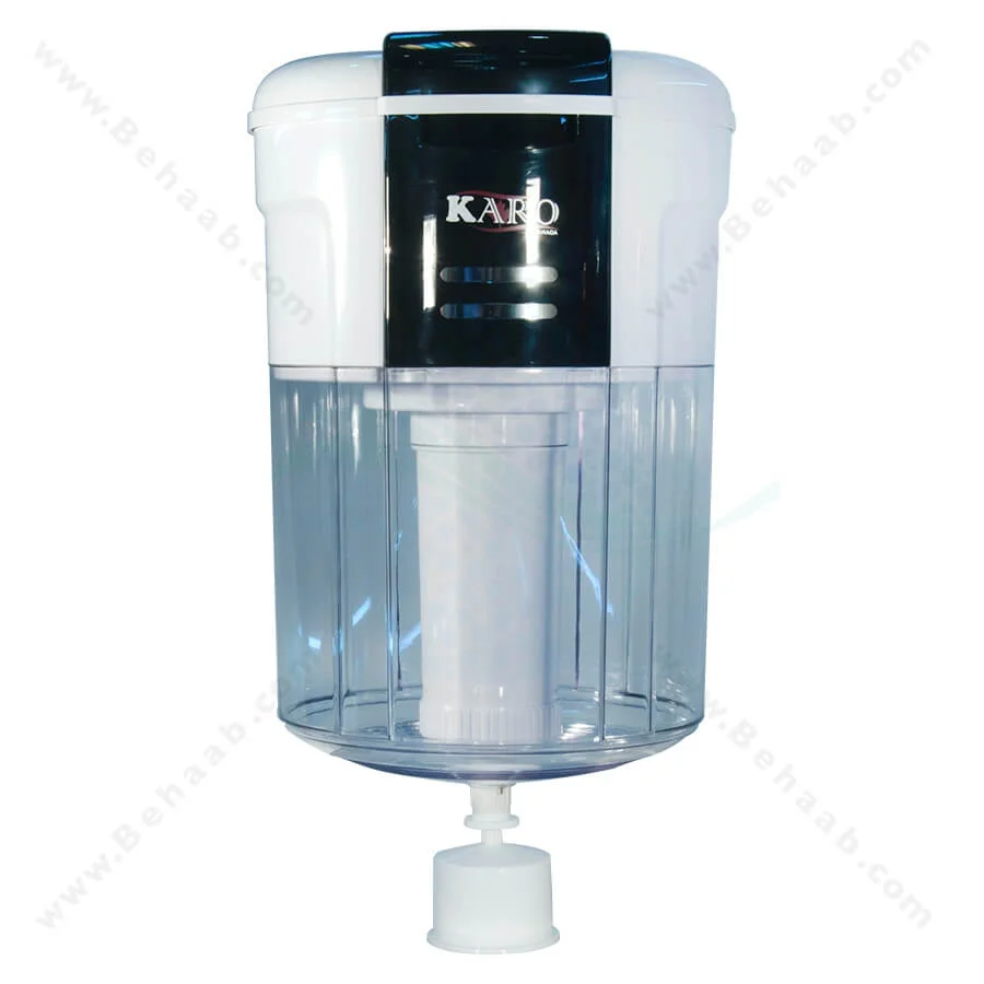 مخزن آبسردکن تصفیه دار کارو 16 لیتری - KARO Water Filtration System for Top-Load Water Dispensers
