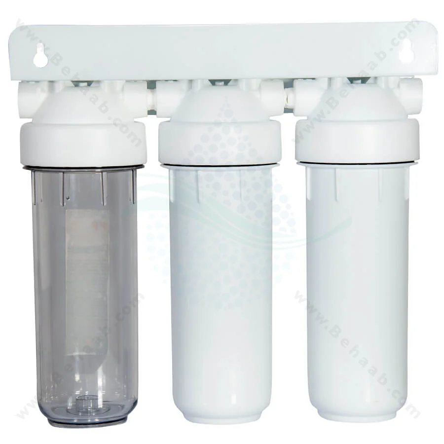 تصفیه آب سه مرحله آکوا سافت BEH-F02 - Aquasoft 3 Stage Water Filtration System Model BEH-F02
