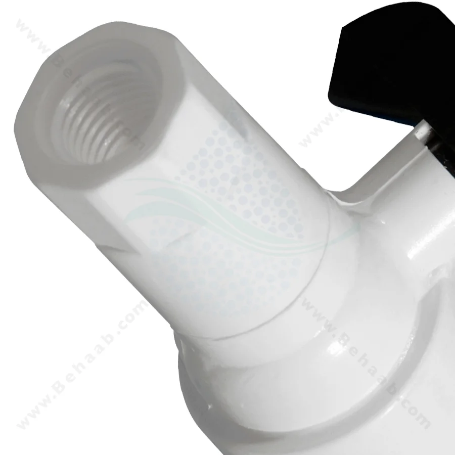 محدود کننده فاضلاب 450 سی سی با شیر تنظیم - 450cc Flow Restrictor