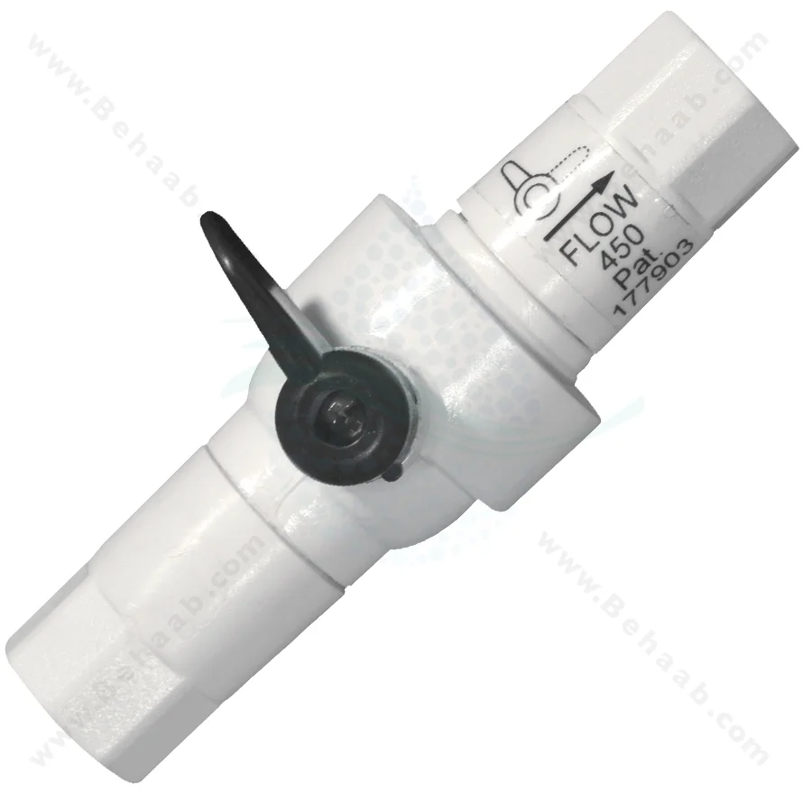 محدود کننده فاضلاب 450 سی سی با شیر تنظیم - 450cc Flow Restrictor