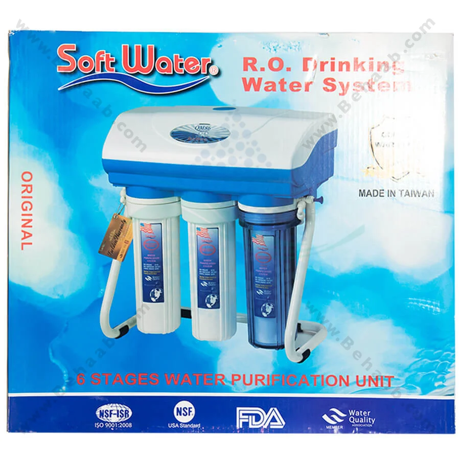دستگاه تصفیه آب سافت واتر 5 مرحله QM86 - SoftWater QM86 5Stage RO Water Purification System
