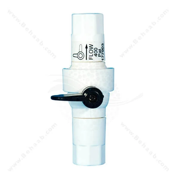 محدود کننده فاضلاب 400 سی سی با شیر تنظیم - 400cc Flow Restrictor