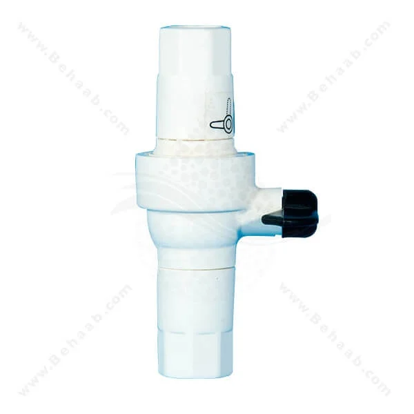 محدود کننده فاضلاب 400 سی سی با شیر تنظیم - 400cc Flow Restrictor