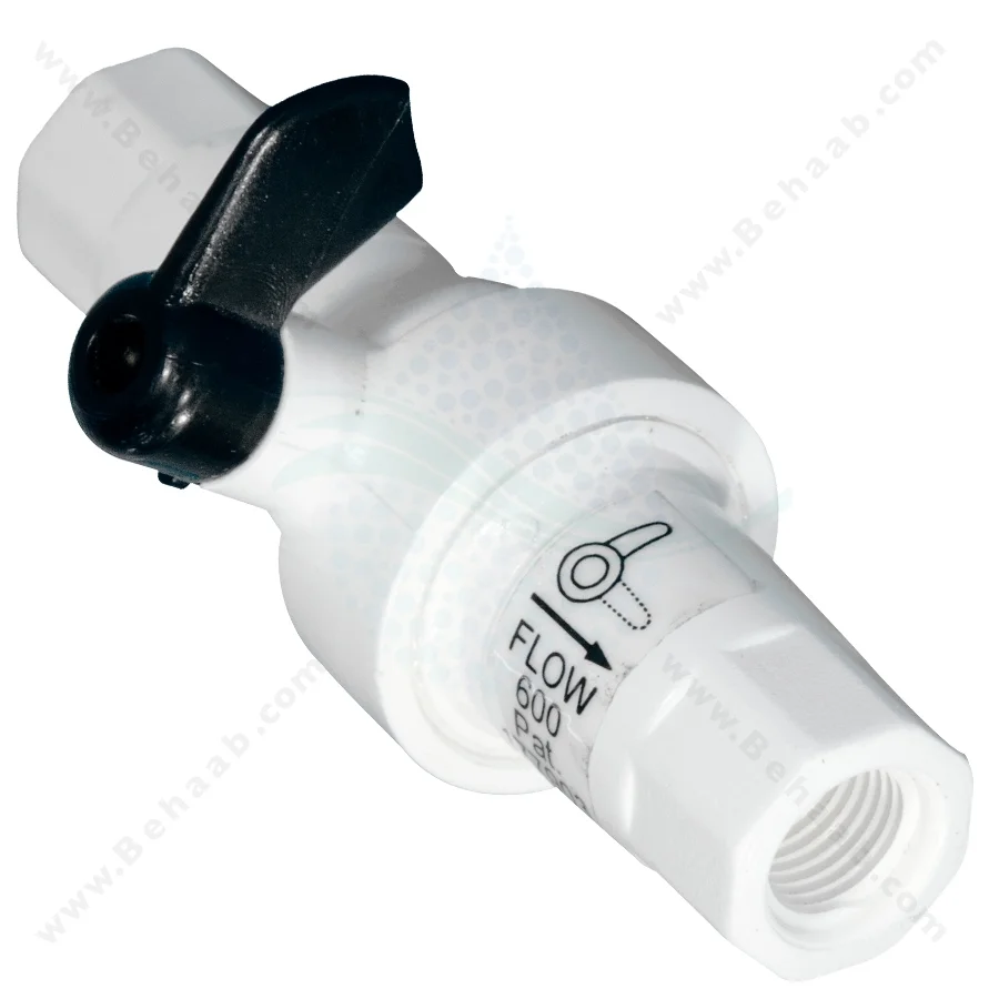 محدود کننده فاضلاب 600 سی سی با شیر تنظیم - 600cc Flow Restrictor