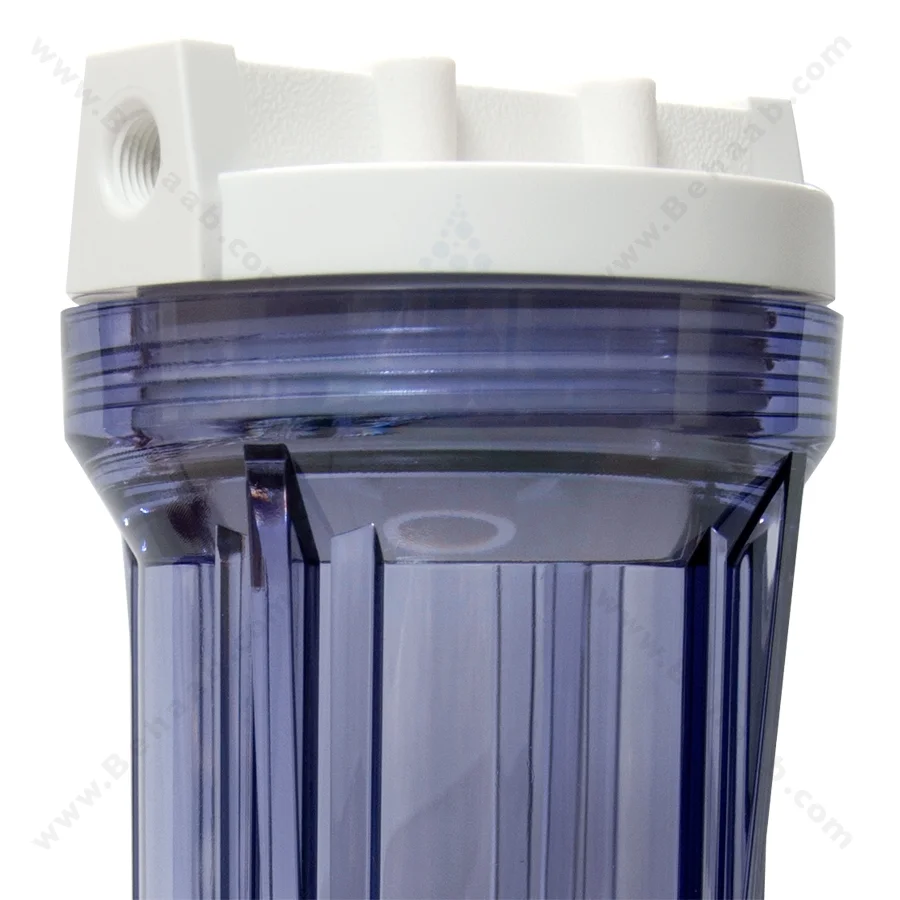 هوزینگ شفاف تصفیه آب خانگی مدلWFH_05 ایرانی - 10inch Transparent Standard Water Filter Housing Model WFH_05