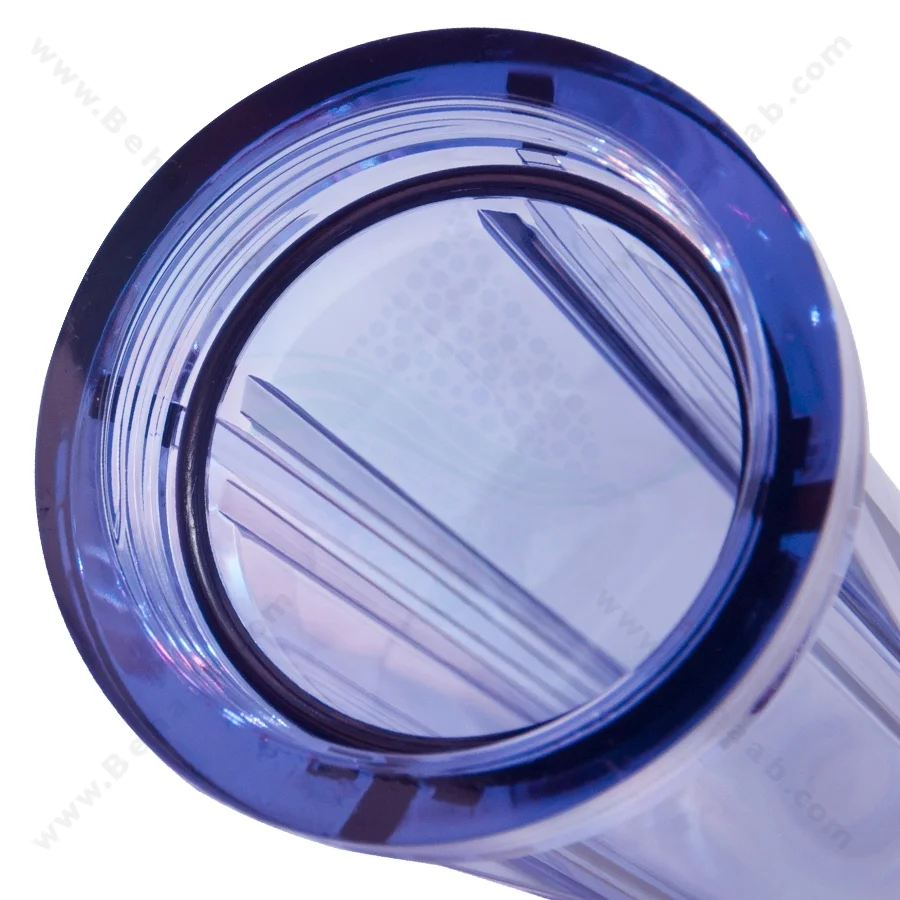 هوزینگ شفاف تصفیه آب خانگی مدلWFH_05 ایرانی - 10inch Transparent Standard Water Filter Housing Model WFH_05