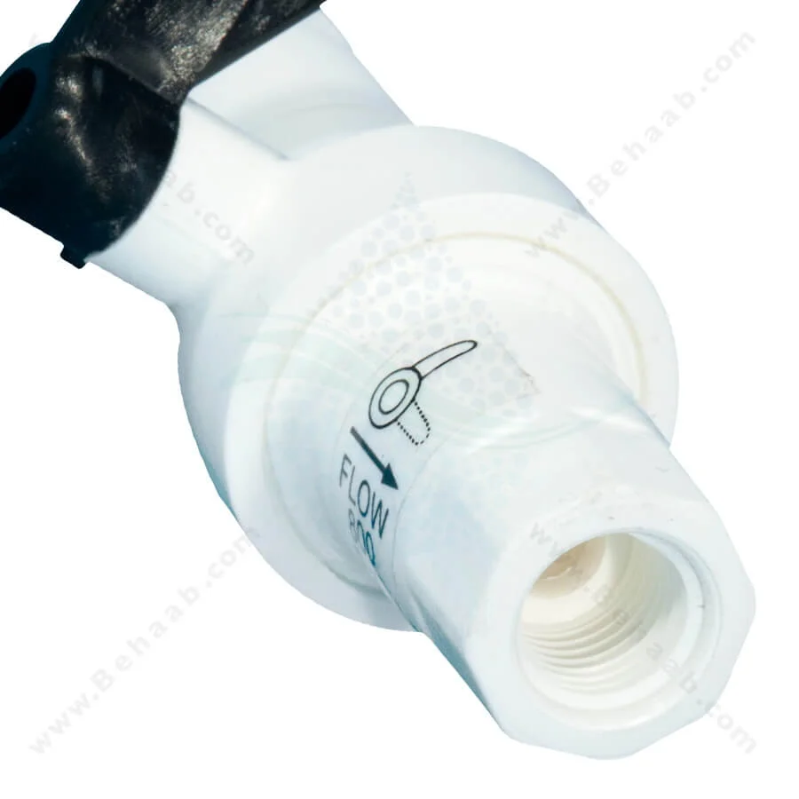محدود کننده فاضلاب 800 سی سی با شیر تنظیم - 800cc Flow Restrictor