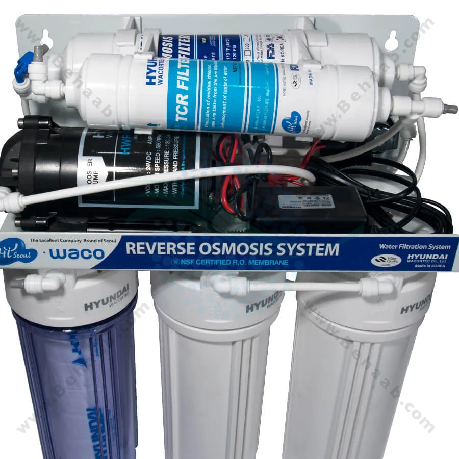 دستگاه تصفیه آب هیوندای کره مدل HR-800M - Hyundai HR-800M 5Stage RO Water Purification System