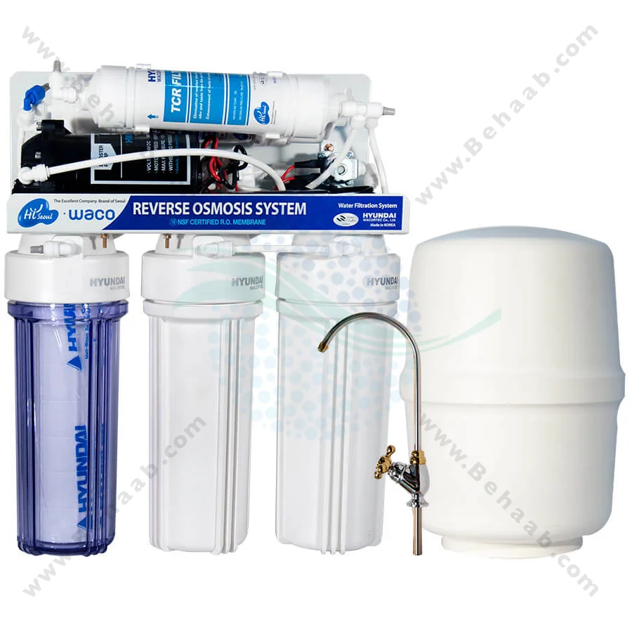 دستگاه تصفیه آب هیوندای کره مدل HR-800M - Hyundai HR-800M 5Stage RO Water Purification System