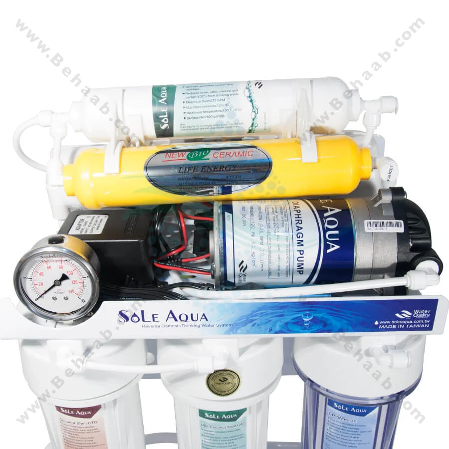 دستگاه تصفیه آب سول آکوا Sole Aqua - Sole Aqua 6Stage RO Water Purification System