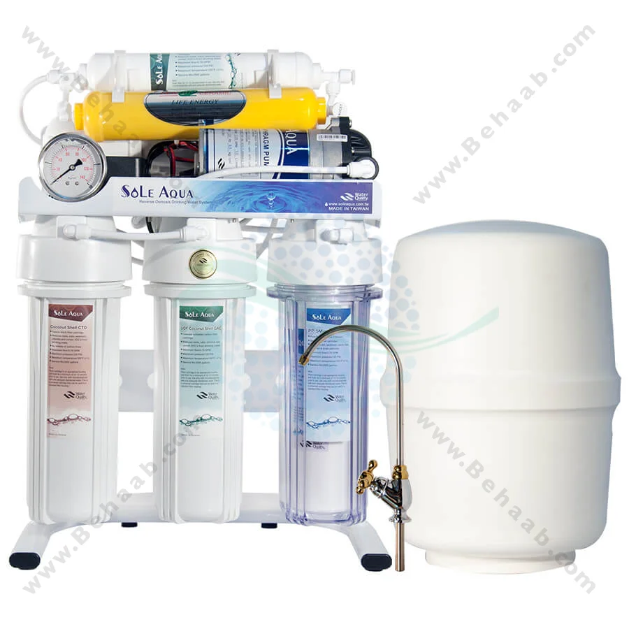 دستگاه تصفیه آب سول آکوا Sole Aqua - Sole Aqua 6Stage RO Water Purification System