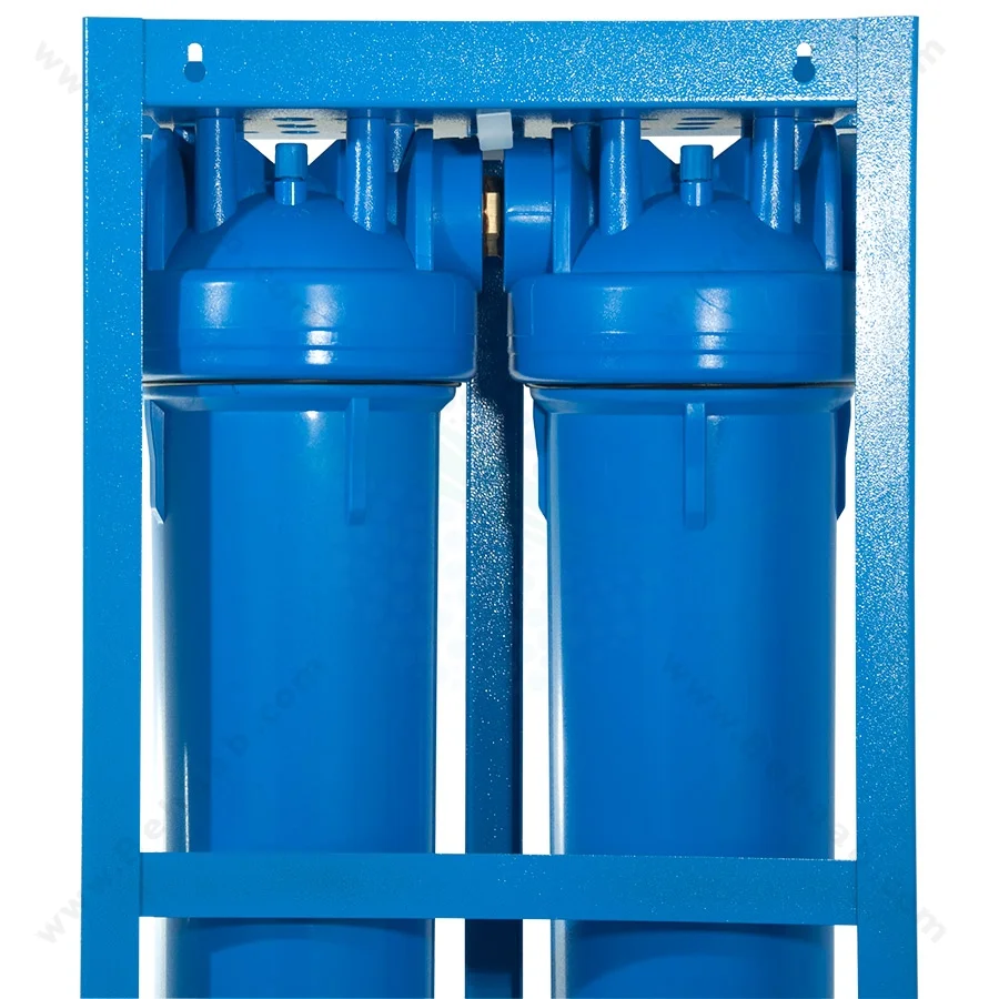 هوزینگ جامبو 20 اینچ 2 مرحله ورودی 1 اینچ - 2 stage 20 inch Jumbo Water Filter Housings Soufilter