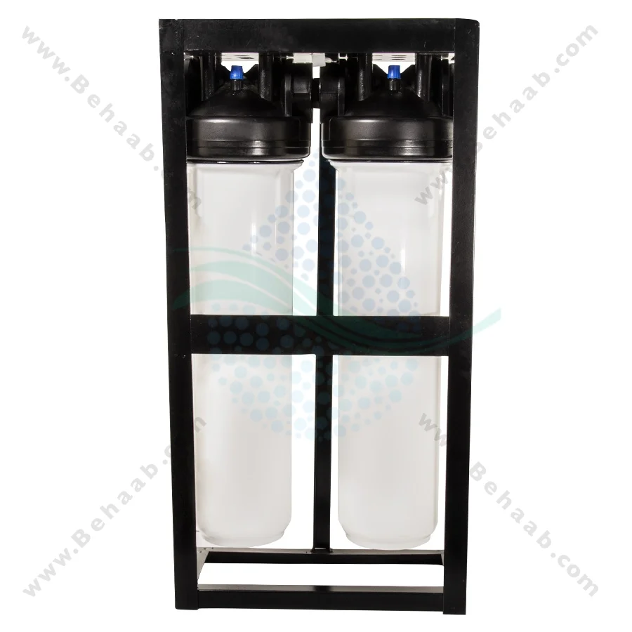 هوزینگ جامبو 20 اینچ 2 مرحله ورودی 1 اینچ - 2 stage 20 inch Jumbo Water Filter Housings Soufilter