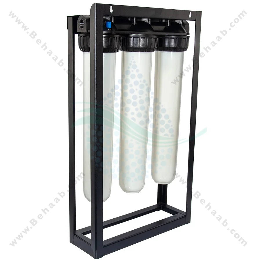پیش تصفیه آب WHF28 الیاف کربن الیاف - Whole House Water Filtration System Model WHF28 with PP - GAC - PP Water Filter