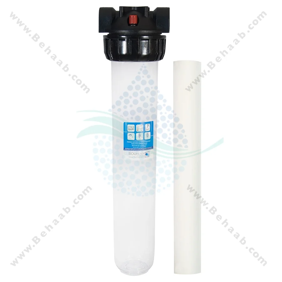 پیش تصفیه آب با فیلتر الیافی 20 اینچ - Whole House Water Filtration System with PP Water Filter