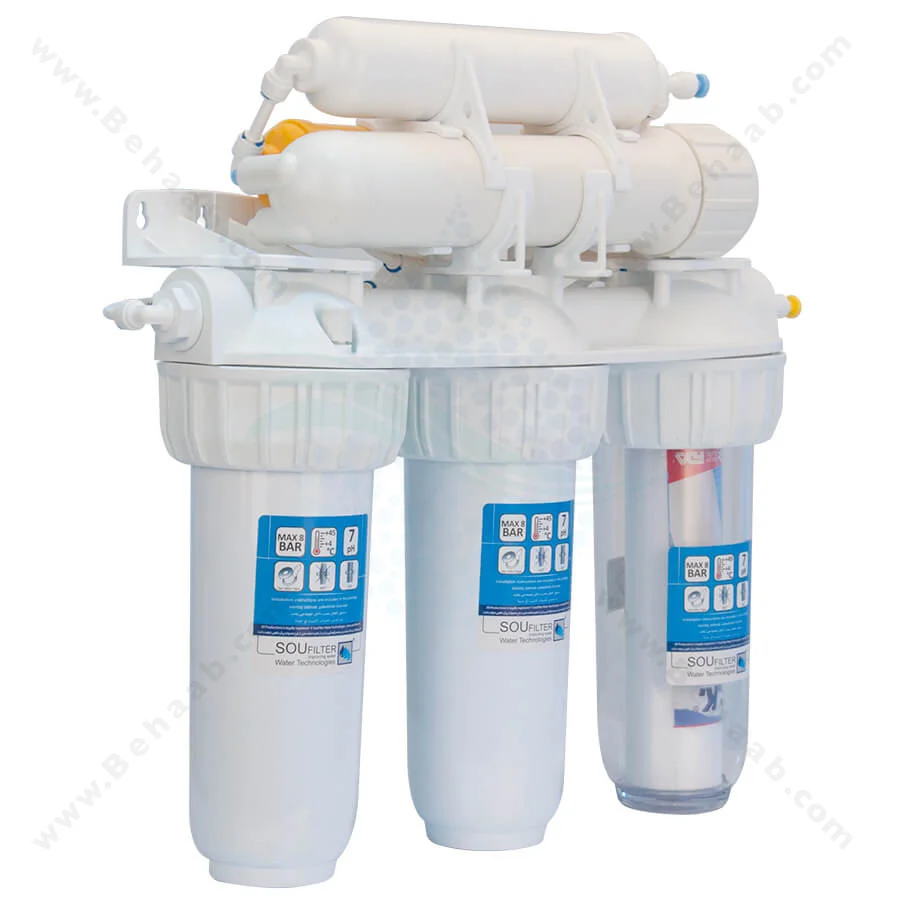 دستگاه تصفیه آب اسمز معکوس بدون برق - ULP 6Stage Reverse Osmosis Water Purification System