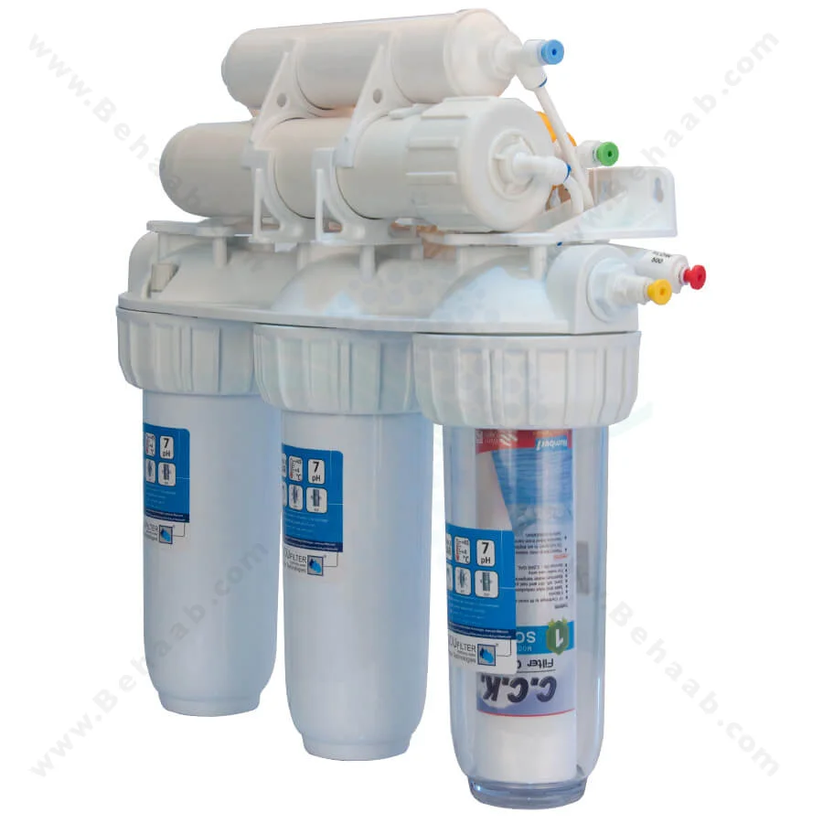 دستگاه تصفیه آب اسمز معکوس بدون برق - ULP 6Stage Reverse Osmosis Water Purification System