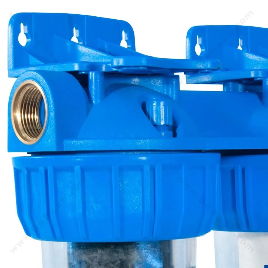 پیش تصفیه آب WHF76 توری الیاف کربن - Whole House Water Filtration System Model WHF76 with NET - PP - GAC Water Filter
