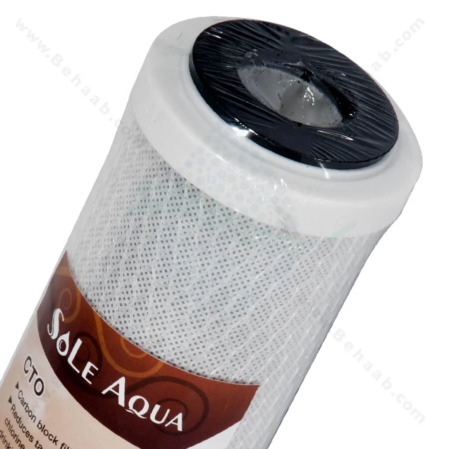 فیلتر کربن بلاک سول آکوا تایوانی - SOLE AQUA CTO Filter 10 Inch
