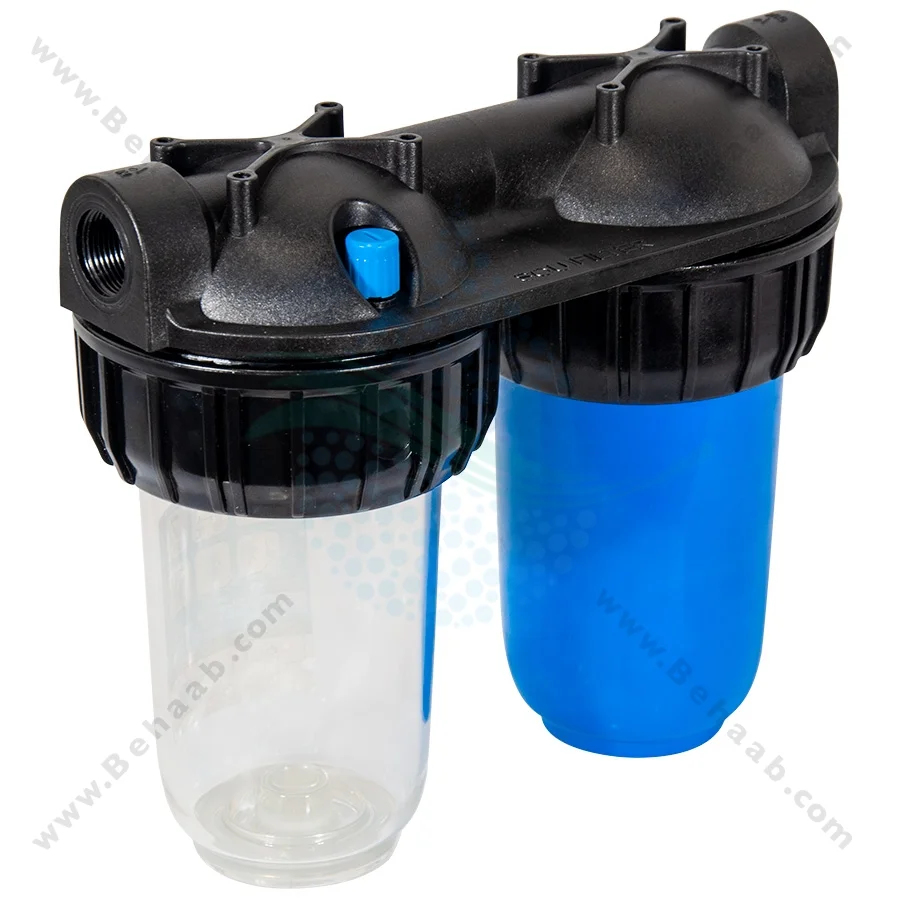 پیش تصفیه آب WHF77 الیاف کربن - Whole House Water Filtration System Model WHF77 with PP - GAC Water Filter