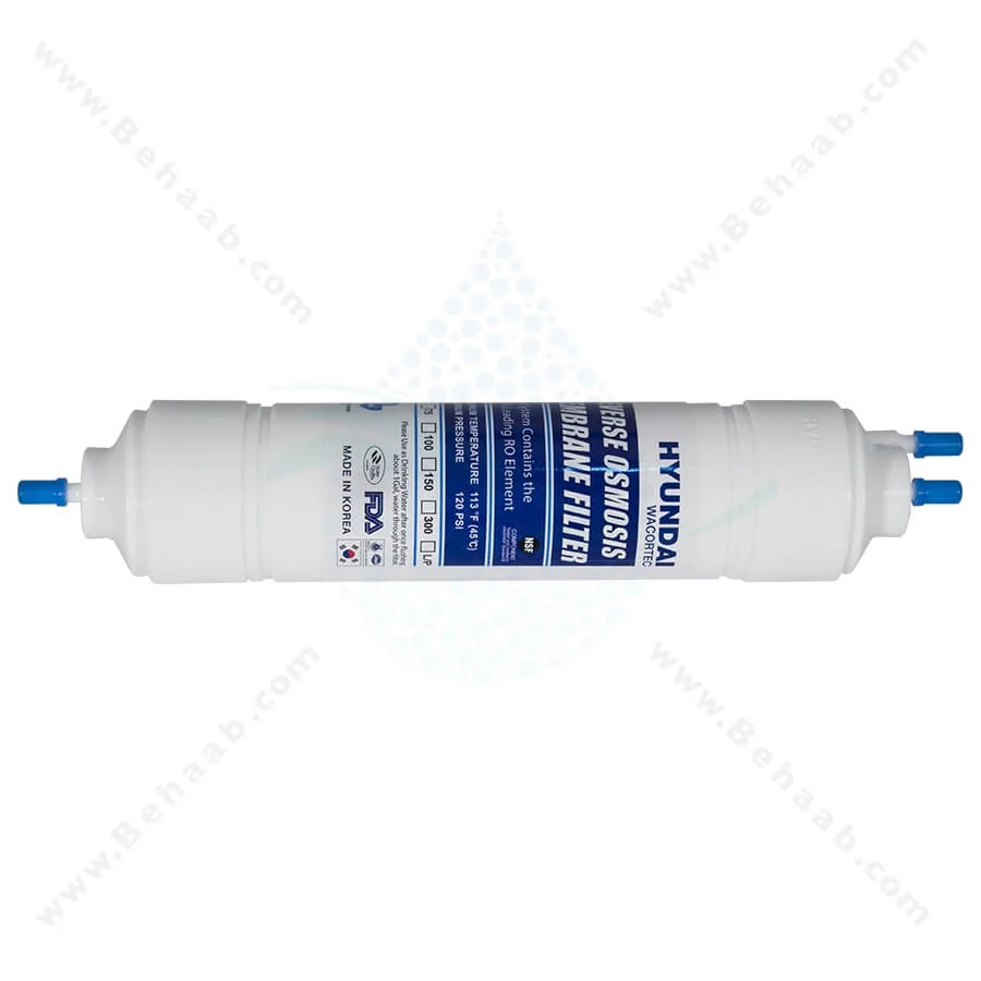 فیلتر ممبران هیوندای 50 گالن - HYUNDAI Inline Membrane Filter 50 GPD
