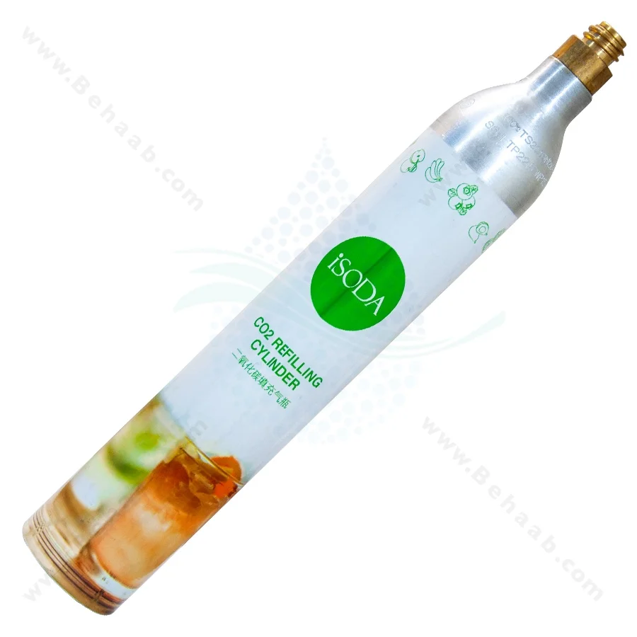 کپسول گاز سودا ساز آی سودا - iSODA CO2 Gas Cylinders for Sparkling Water Makers