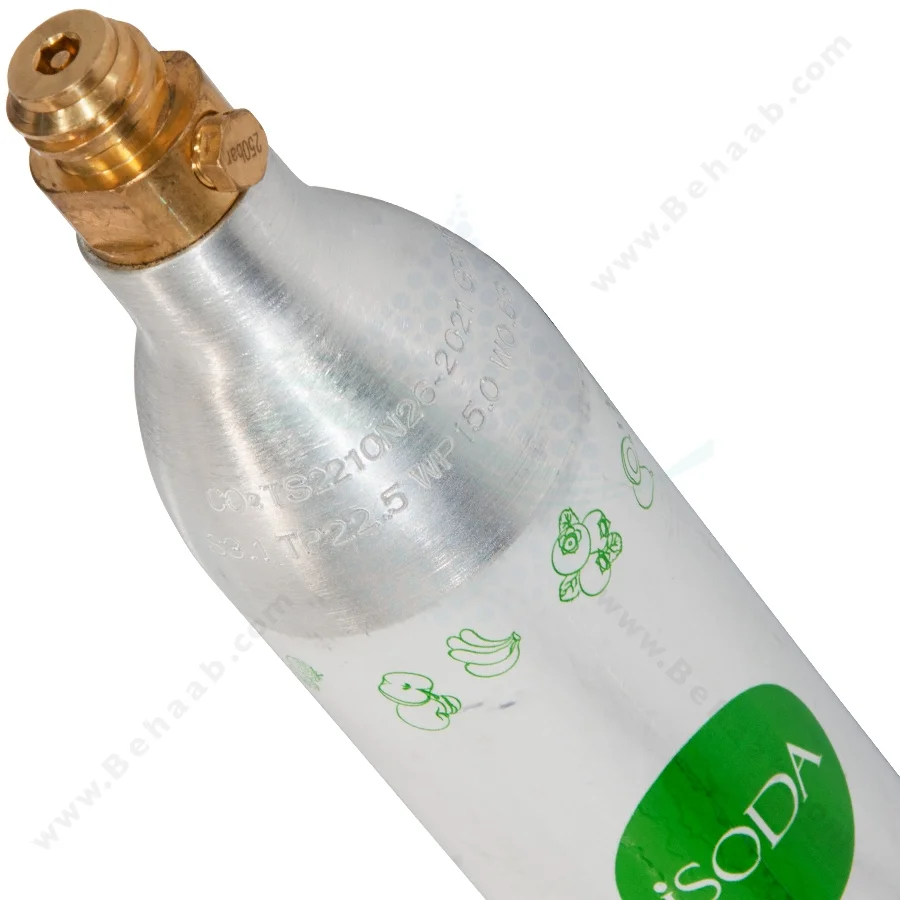 کپسول گاز سودا ساز آی سودا - iSODA CO2 Gas Cylinders for Sparkling Water Makers